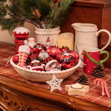 Набір ялинкових прикрас Valery Madelyn 70 шт. - ялинкові кулі, ялинковий декор з підвісками