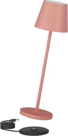 LED настільна лампа K-Bright з димуванням, акумуляторна, для дому та вулиці | Тепле світло | USB-зарядка | 1 шт. (Помаранчевий)