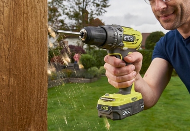 Акумуляторний ударний дриль-шурупокрут Ryobi 18 V 2 Ah 50 Nm