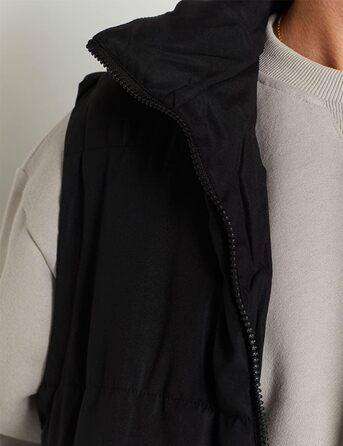 Жіноча жилетка Zhiyouni з пуховим наповнювачем, без рукавів, чорного кольору