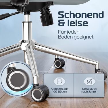 Ергономічне крісло SmartSeat для офісу та дому | Регульоване, 150 кг, для роботи та геймінгу (Антрацит)