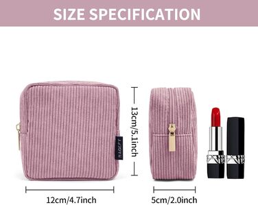 Косметичка MAGEFY для косметики та подорожей, рожева, з відділеннями