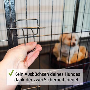 Zooprinz Freilaufgehege для собак (загон) - ідеальний вольєр для цуценят та великих собак, стабільне плетіння, 4 моделі, 70,5 см