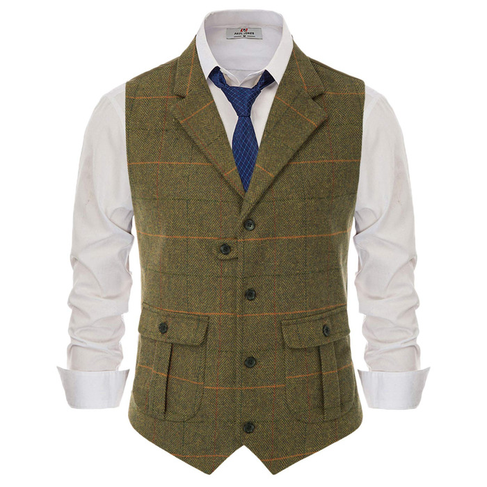 Жилет чоловічий PJ PAUL JONES, в клітинку 