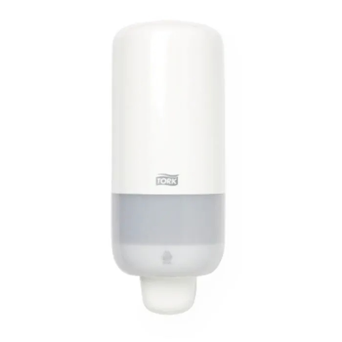 Настінний дозатор для рідкого мила Tork 561500 (S4), білий, 1 л