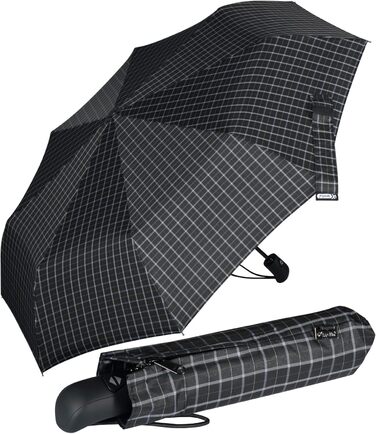 iX-brella: Парасолька з автоматичним відкриванням, змінний колір при намоканні, Drops (Квітчастий чорний)
