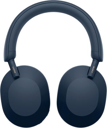 Навушники Sony WH-1000XM5 Bluetooth чорного кольору з шумозаглушенням та кейсом. Hi-Res Audio, до 30 год роботи, для iOS/Android