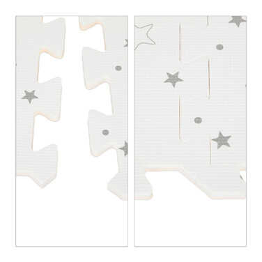 Relaxdays 8-piece puzzle mat with stars
