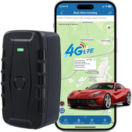 GPS-трекер для авто TKMARS 4G, магнітний, 20000 мА·год, водонепроникний IP67, без абонплати, великий радіус дії, кілька режимів сигналізації, безкоштовний додаток, модель TK918