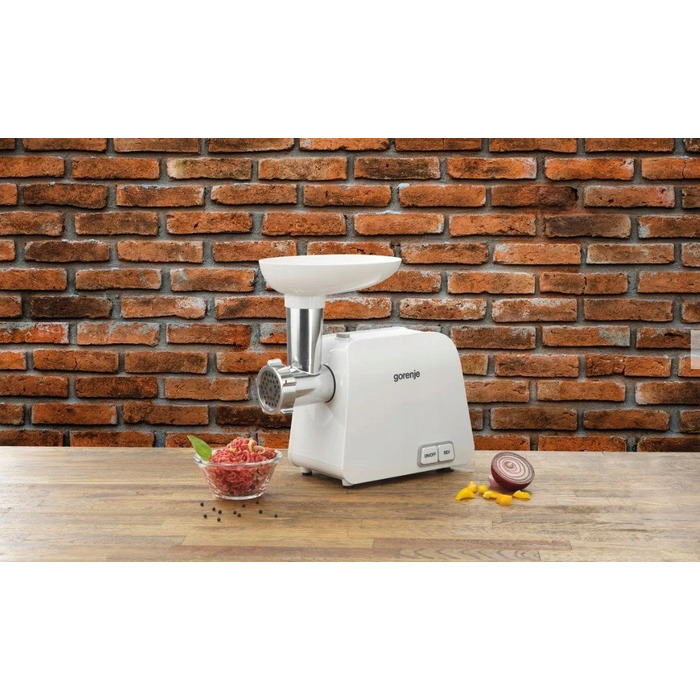 М'ясорубка Gorenje MG1602W, біла, 1600 Вт