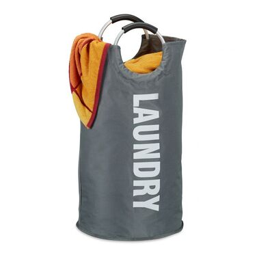 Relaxdays Foldable Laundry Basket with Handles