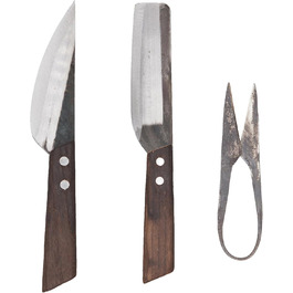 Набір ножів Authentic Blades KLEINE HELFER, кухонний, нержавіюча сталь