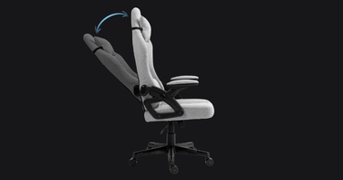 Ігрове крісло Delagear G 404, сіре, тканинне