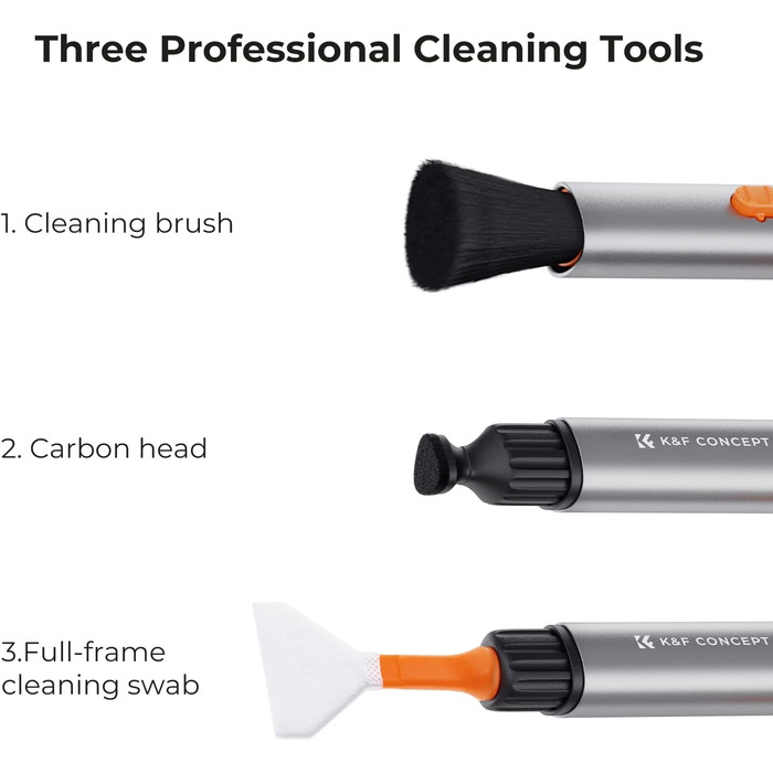 Набір для чищення об'єктивів K&F Concept 6-в-1 (APS)