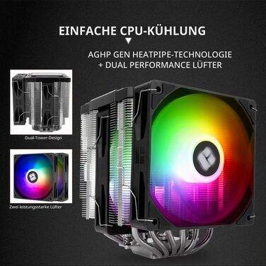 Кулер для процесора Thermalright Peerless Assassin 120 Digital ARGB White — двовежевий повітряний охолоджувач з цифровим дисплеєм для AM4/AM5, Intel LGA1851/1700/1200