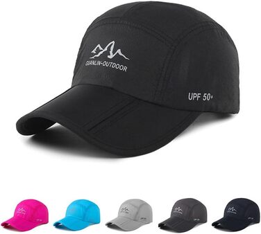 Кепка бейсболка для чоловіків та жінок, універсальний розмір, чорна