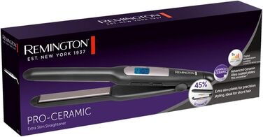 Випрямляч для волосся Remington S5515 Schwarz: для короткого волосся, бороди, з керамічним покриттям, LCD-дисплеєм (150-230°C)