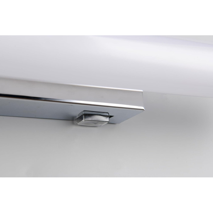 Trio Leuchten LED Bathroom Wall Light Mattimo 283274106, Metal Chrome, White Plastic, 4.3 Watt LED