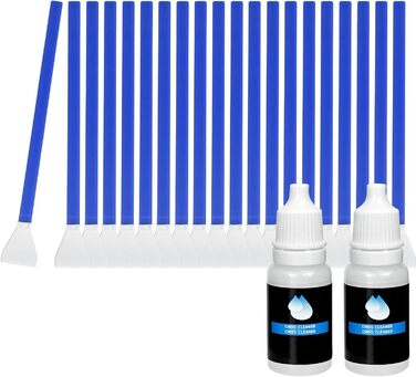 Набір для чищення камери 14-в-1: об'єктиви, фільтри, мобільні телефони. Включає стилус, щітку, повітряний дмухач, серветку.