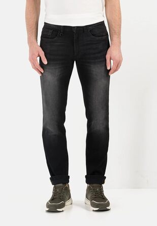 Джинси чоловічі camel active Slim Fit Raw Denim, чорний (Asphalt - 88), 40W 32L