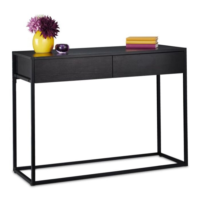 Relaxdays Console Table - Black