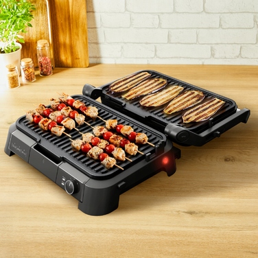 Електричний гриль Tefal GC520DE0, 2200 Вт, площа 800 см², з регулюванням температури