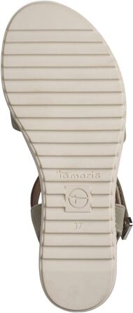 Босоніжки Tamaris 1-28118-44, 39 EU, кольору шавлії (Sage) - жіночі шкіряні сандалі