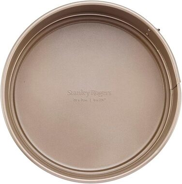 Форма для випічки Stanley Rogers Ceramabake антипригарна керамічна 20 см, без PFAS, PTFE, PFOA, кадмію та свинцю – ідеальна для чізкейків та щоденної випічки