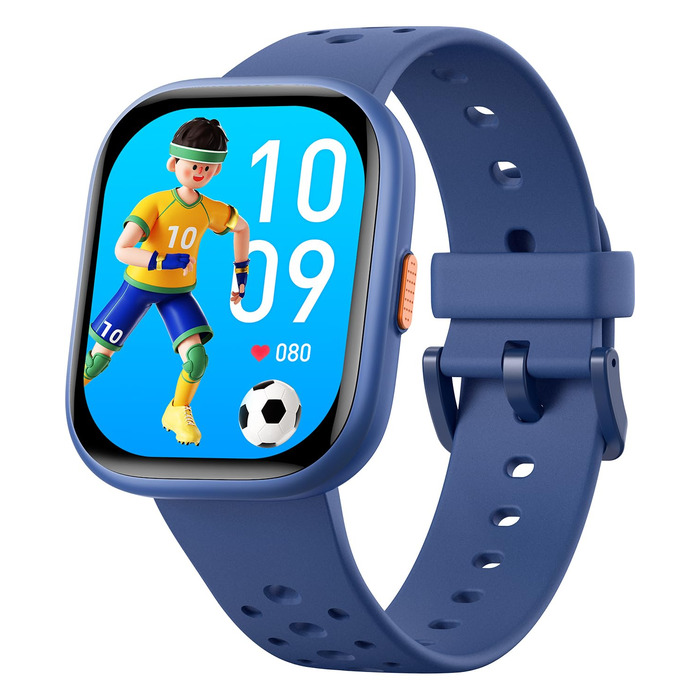 Дитячий розумний годинник Kinder Smartwatch для дівчаток та хлопчиків, водонепроникний (IP68), фітнес-трекер з пульсометром, монітором сну, іграми-пазлами та додатком, подарунок для підлітків 6+ (блакитний)