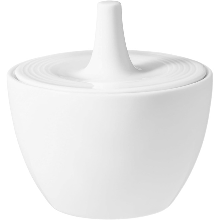 Seltmann Weiden Beat White Sugar Bowl + Milk Jug 2-Piece Set