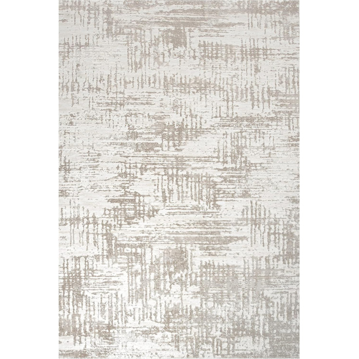 Килимок для вітальні SANAT Harmony - короткий ворс, 120x160 см, бежевий. Підходить для вітальні, коридору, їдальні, спальні, кухні та дитячої кімнати. Сертифікат Öko-Tex 100