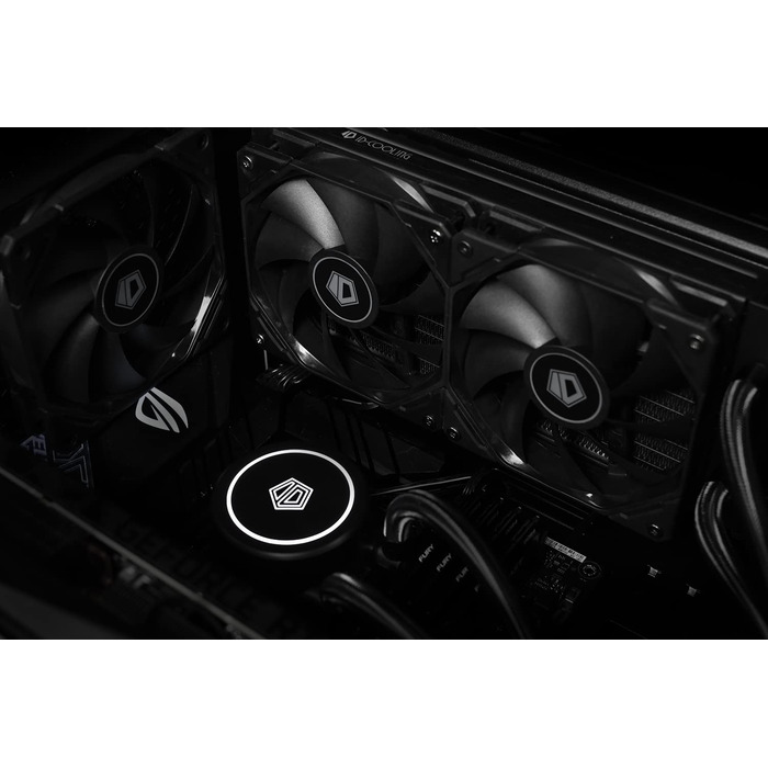 ID-COOLING FROSTFLOW X 240 - водяне охолодження CPU з RGB LED, 240 мм, для Intel 1700/1200/115X та AMD AM5/AM4