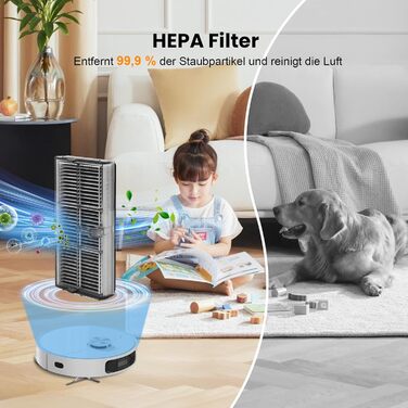 Комплект аксесуарів TriCut для роботів-пилососів Dreame L10s Ultra Gen 3 / L50 Ultra / X40 Ultra / L40 Ultra / X40 Master / Mova P50 Pro Ultra: 6 пилозбірників, 4 бічні щітки, 4 серветки для вологого прибирання, 4 фільтри, 1 основна щітка