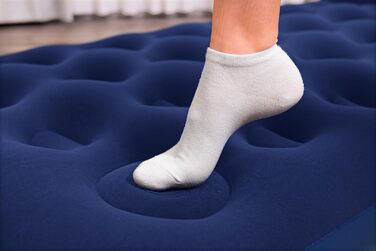 Надувне ліжко Bestway з інтегрованою підошвенною помпою, 188 x 99 x 28 см