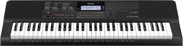 Клавіатура Casio CT-X700 з 61 динамічною клавішею, 600 звуків та 195 ритмами, чорна