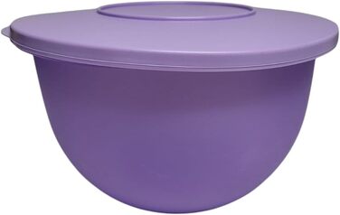 Миска Tupperware Junge Welle з кришкою 2,5 л, фіолетова, для сервірування