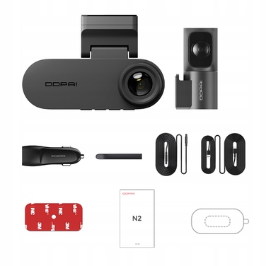 Автомобільний відеореєстратор DDPAI N2 Dual 2K WIFI BT 1,9