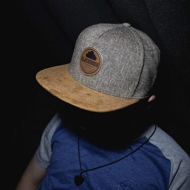 Кепка Blackskies® Pathfinder Snapback | З регулюванням | Бейсболка для чоловіків та жінок | Преміум якість | Streetwear, Outdoor | Колір: Коричневий меланж