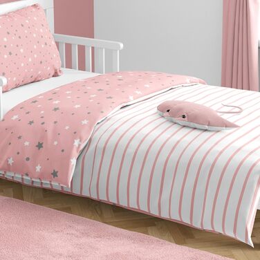 Комплект постільної білизни для дитячого ліжечка 100x135 см з 100% бавовни - Комплект для дітей та малюків 