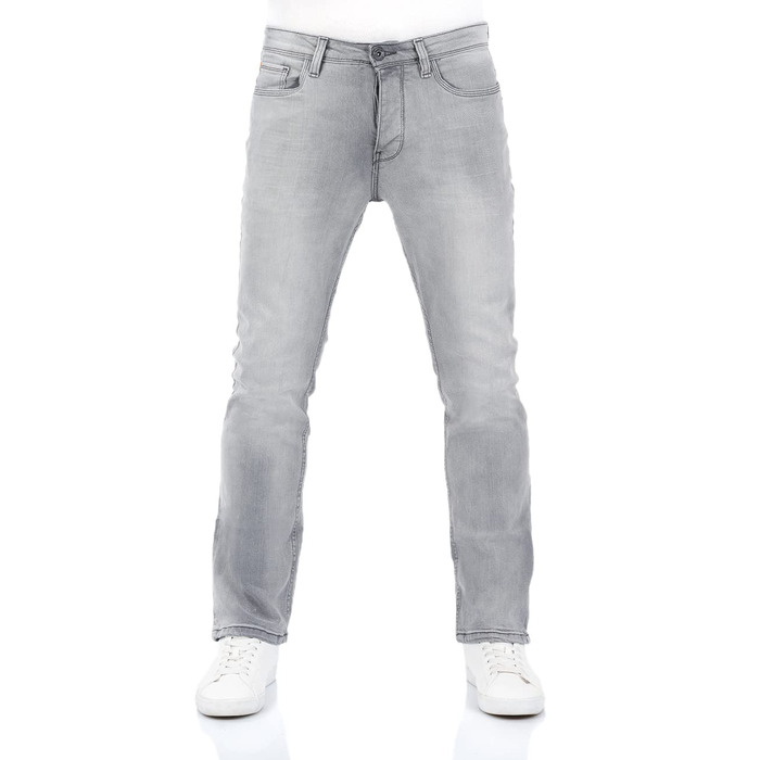 Чоловічі джинси Riverso Falko Bootcut Stretch Denim (Сірий, 40W/34L)