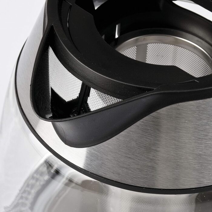 G3 Ferrari Glass & Stainless Steel Kettle & Teapot Set