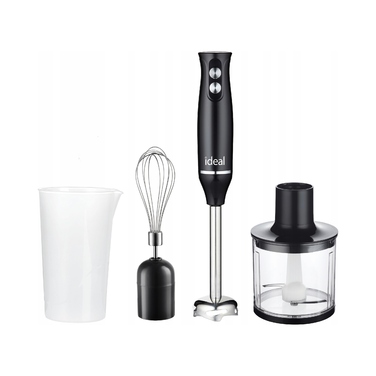 Ручний блендер IDEAL IK1002, 500 Вт, чорний