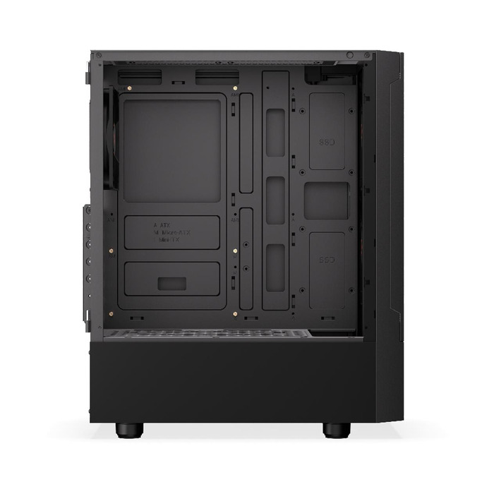 Корпус для ПК Krux Nadir Midi Tower ATX, вікно, чорний