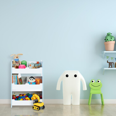 Relaxdays Kids' Shelving Unit with 5 Compartments
