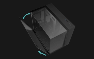 Корпус DarkFlash TH285M Midi Tower, чорний