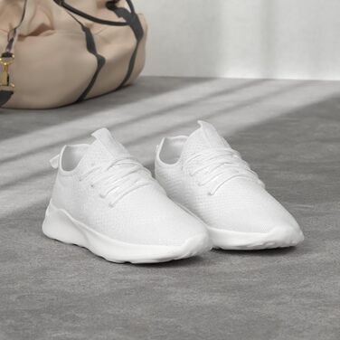 Жіночі кросівки для бігу та занять спортом, білі, дихаючі, легкі, розмір 39 EU