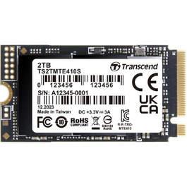 SSD накопичувач Transcend 2TB M.2 NVMe PCIe Gen4x4 MTE410S (5000 MB/s читання, 4300 MB/s запис)