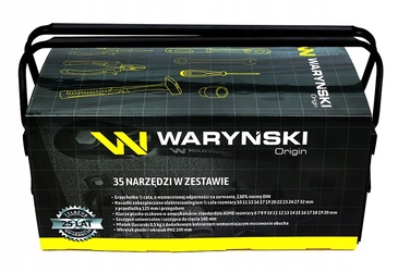 Набір торцевих головок у металевому кейсі Waryński WMC035