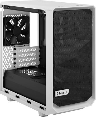 Корпус Fractal Design Meshify 2 Mini White TG Clear Tint - міні-корпус з прозорим склом