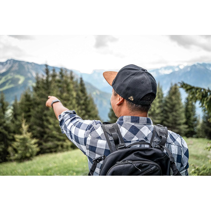 Кепка бейсболка Jumping Bird • Унісекс • Знімний козирок • Легко миється • Чорний колір